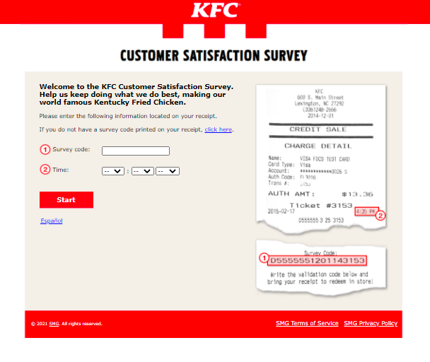 MyKFCExperience-Survey-Homepage-At-www.MyKFCExperience.com