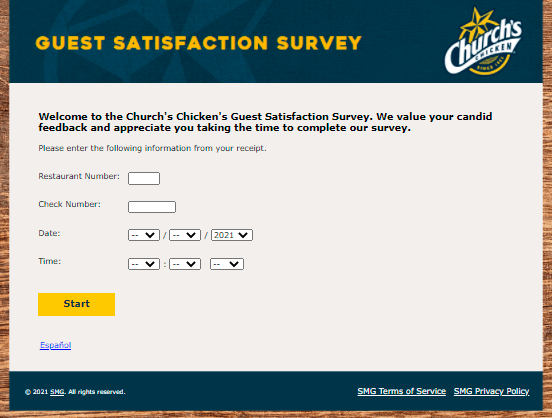  Churchs-Chicken-Feedback-Survey-Homepage-at-www.ChurchsChickenfeedback.com