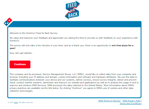 Dominos-Survey-Homepage-at-Feedusback.dominos.co.uk