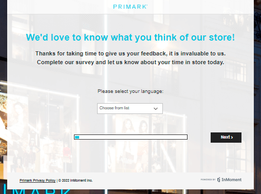 Tell-Primark-Survey-Homepage-at-www.tellprimark.com