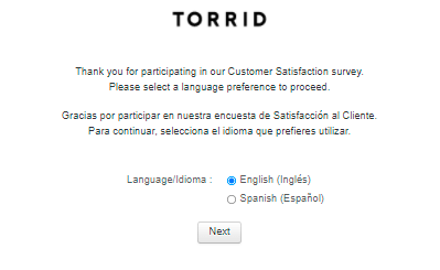  Torrid-Survey-Homepage-at-www.Torrid.com_Survey